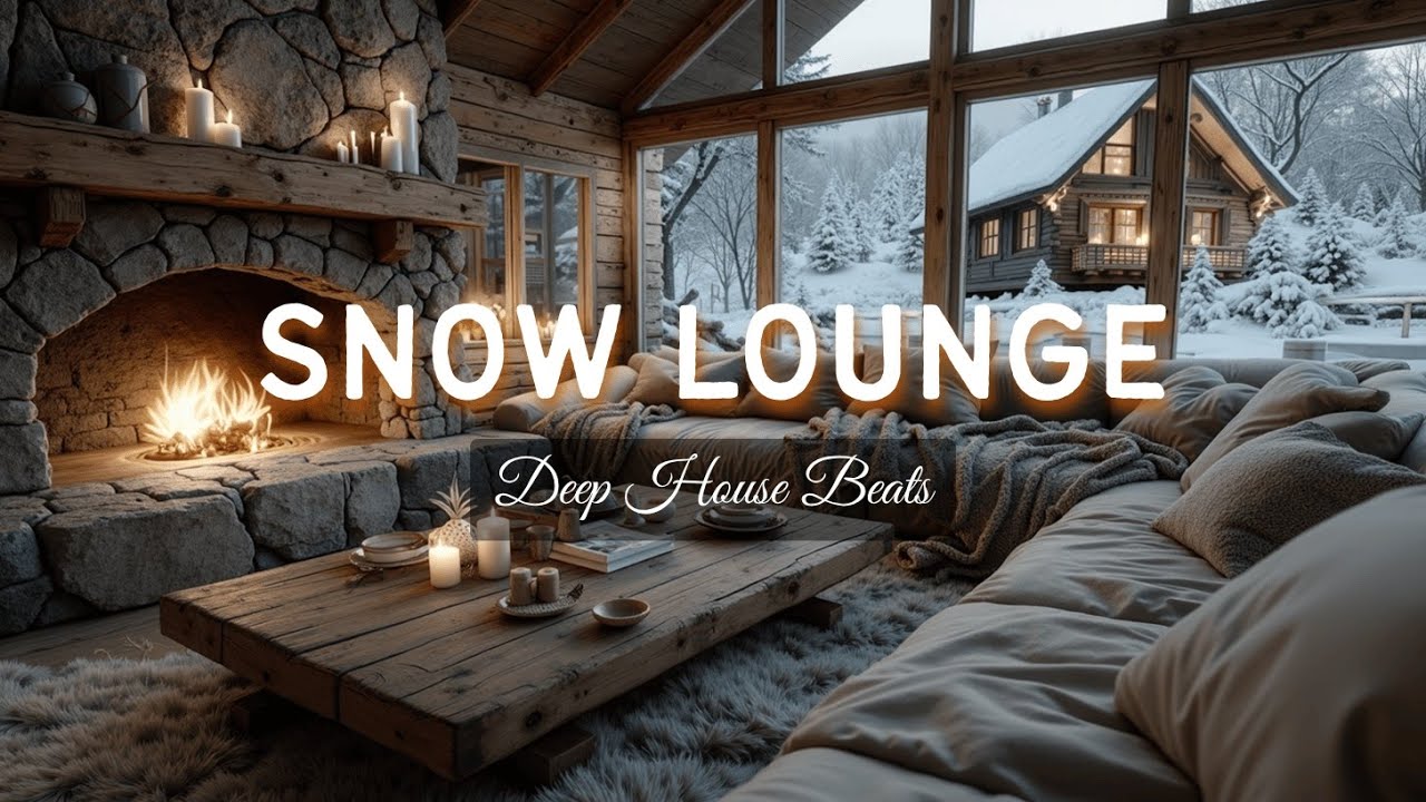 Snow Lounge - Deep House Winter Playlist | Cozy Ambient Music for Chilly Evenings at Home