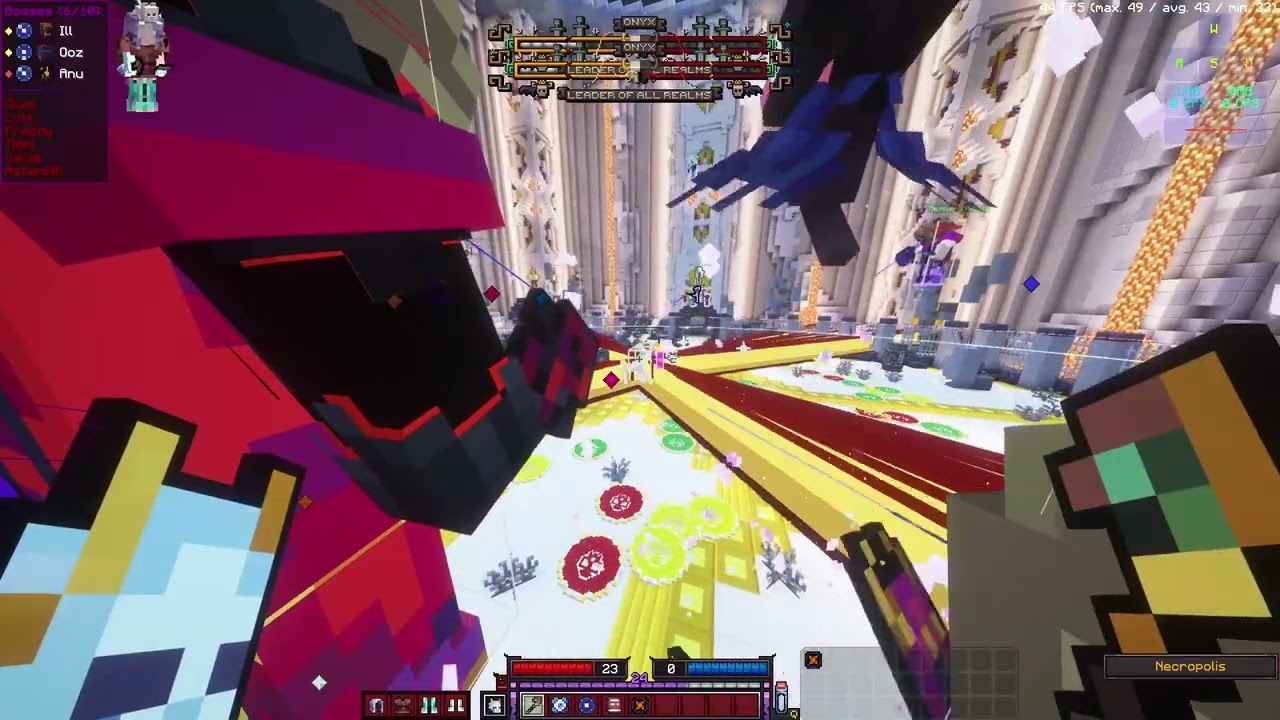 Surviving Telos Realms Hardest Admin Event (double bosses)