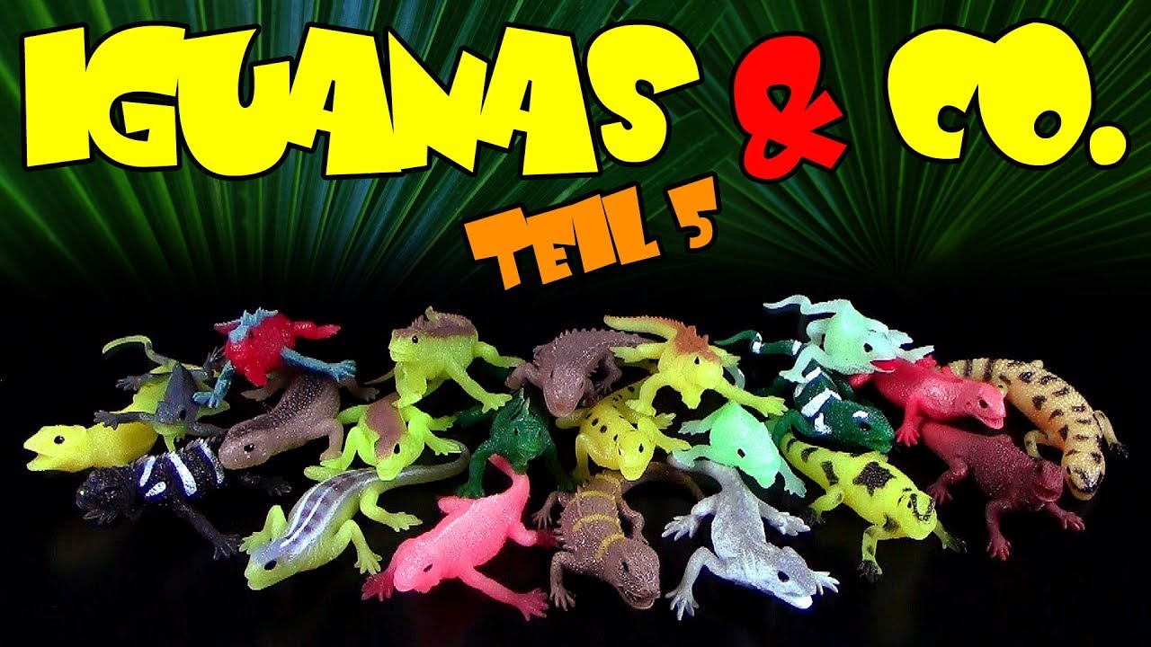 De Agostini ® Iguanas & Co - alle 22 Echsen - Teil 5 - Finale & Figuren Vergleich