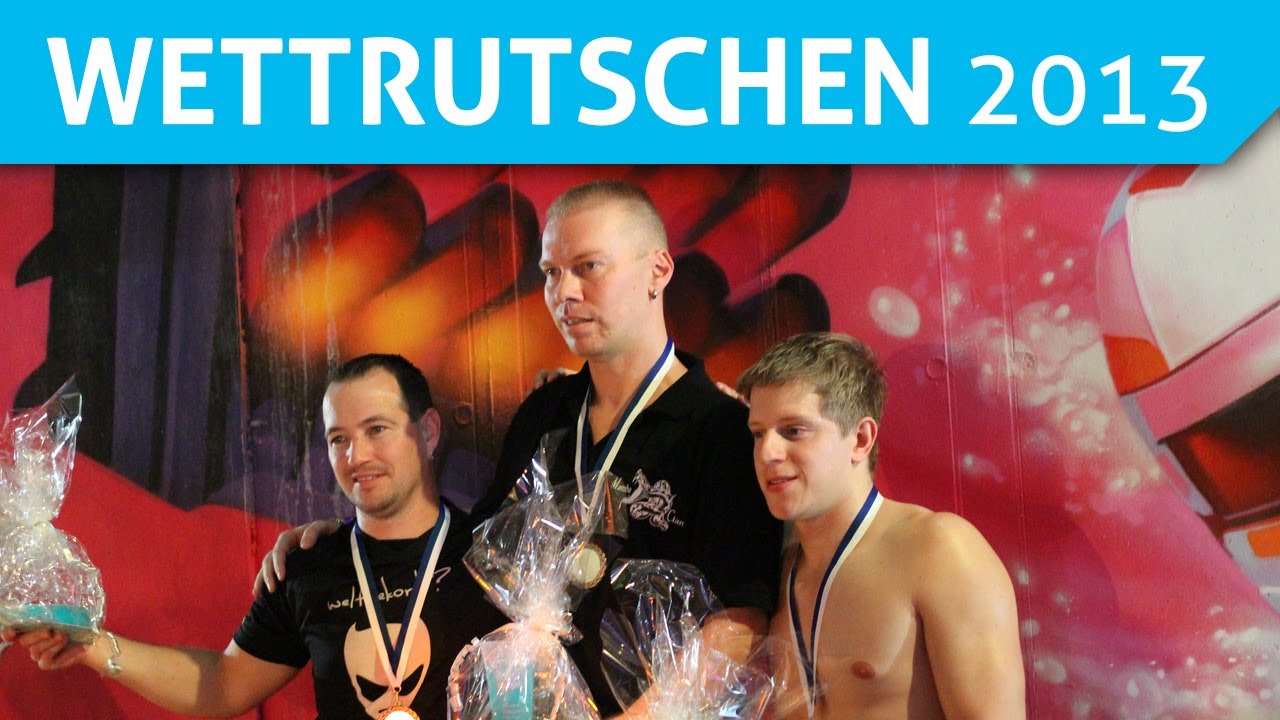 Deutsche Meisterschaft im Rennrutschen 2013 in der Therme Erding