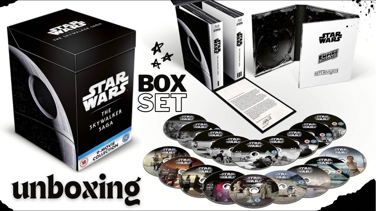 Star Wars “The Skywalker Saga” The Complete Collection Box Set/DVD UNBOXING
