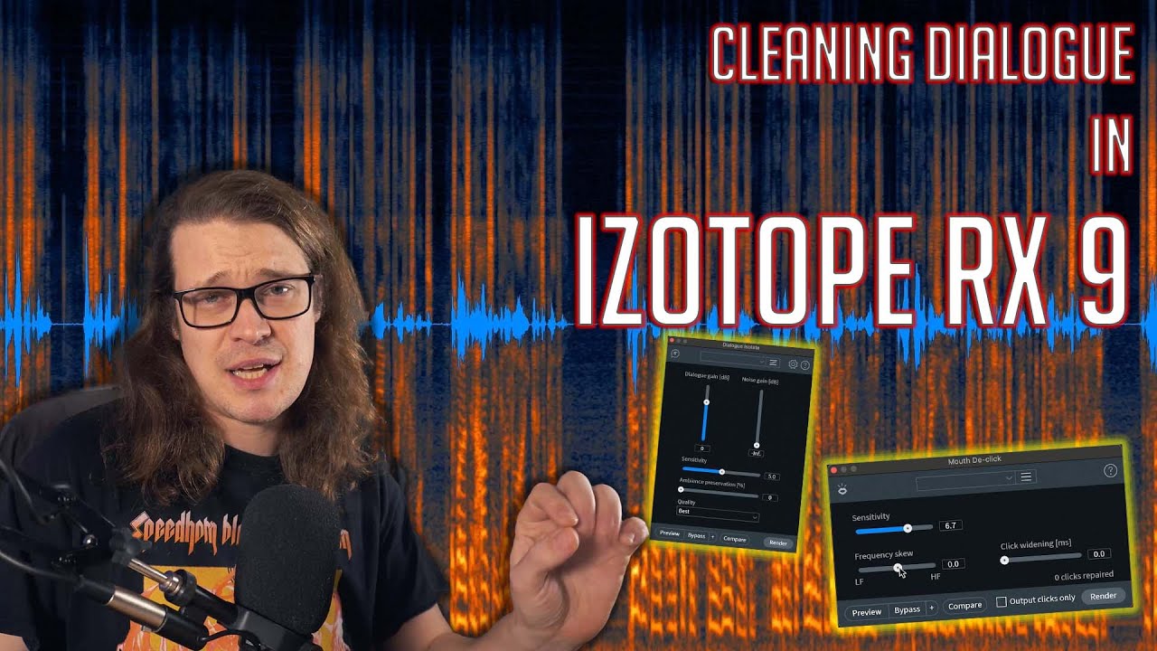 Диалог очистки в iZotope RX 9