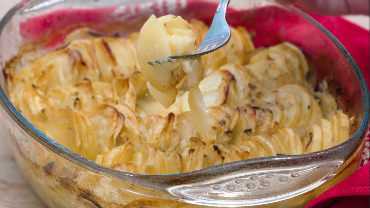 Gratin de pomme de terre - Recette vintage 1993