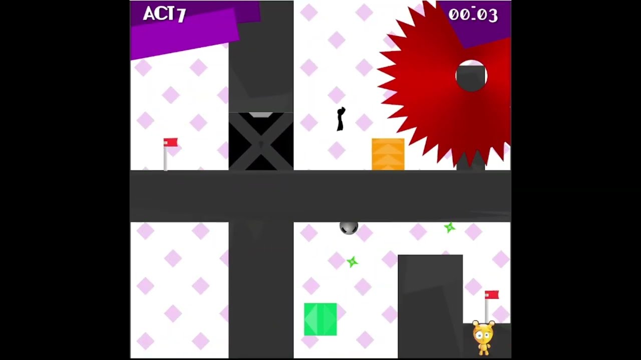 Vex | Silly little flash platformer | All levels + Perfect