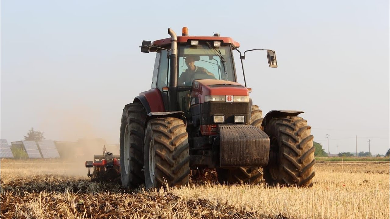 MINIMUM TILLAGE / Fiatagri g210 & Kuhn Cultimer 300