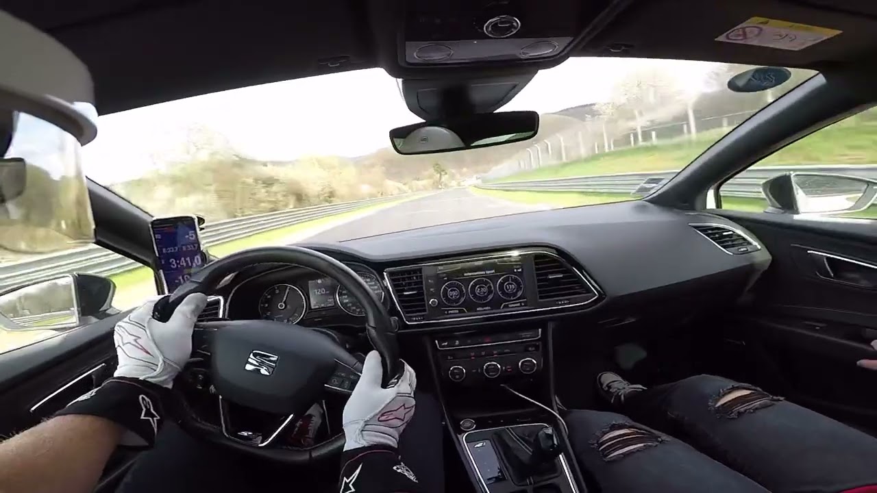 Leon cupra 300 Nurburgring nordschleife