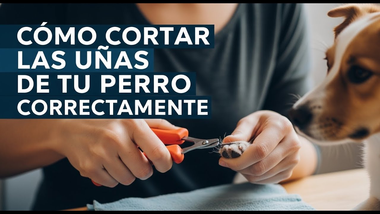 La forma correcta de cortar las uñas del perro en casa