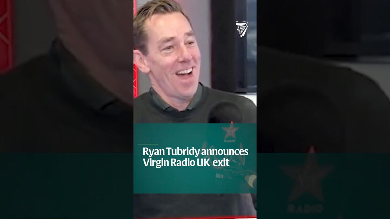 Ryan Tubridy announces Virgin Radio exit and confirms number of new roles