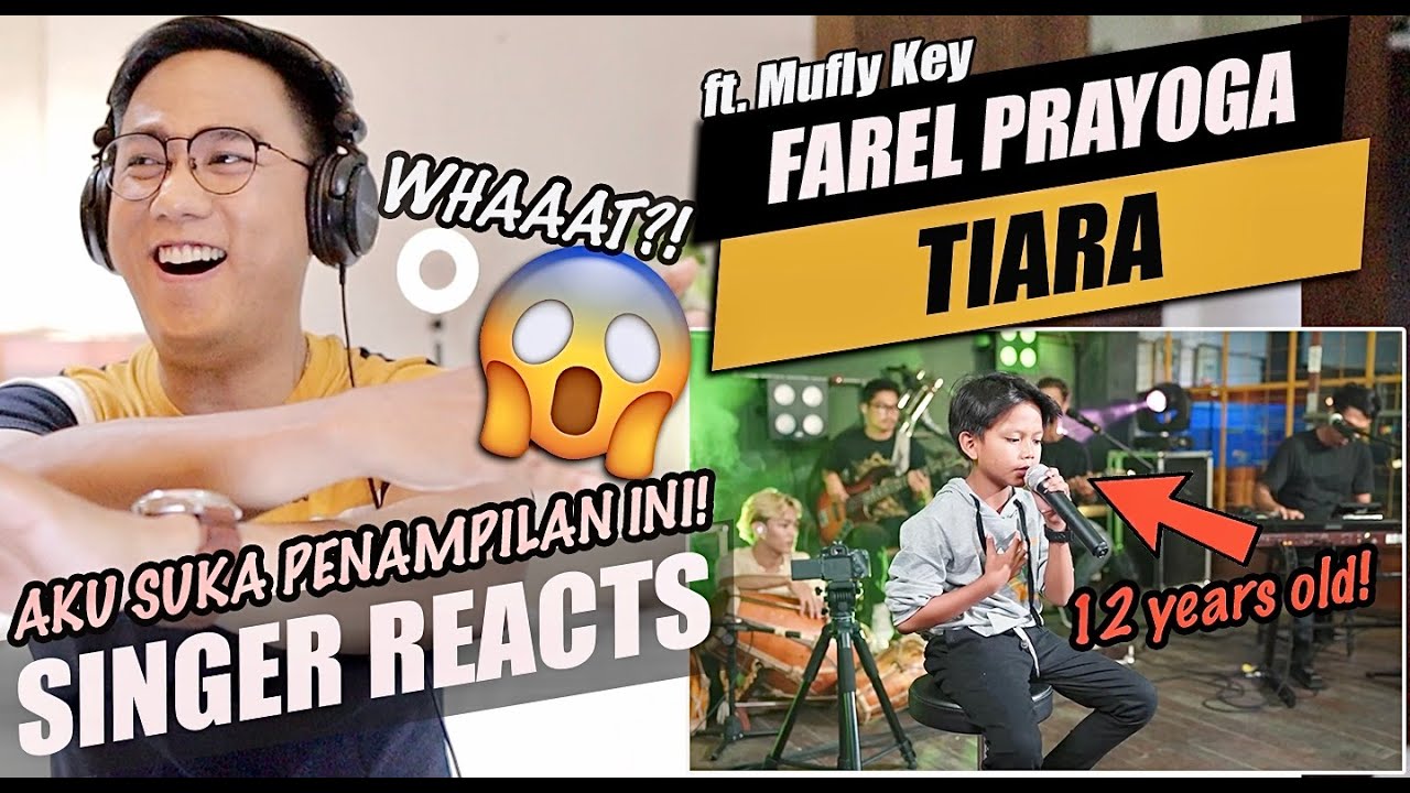 Farel Prayoga ft. Mufly Key - Tiara (Dipopulerkan Oleh Kris) (Music Video ANEKA SAFARI) | REACTION