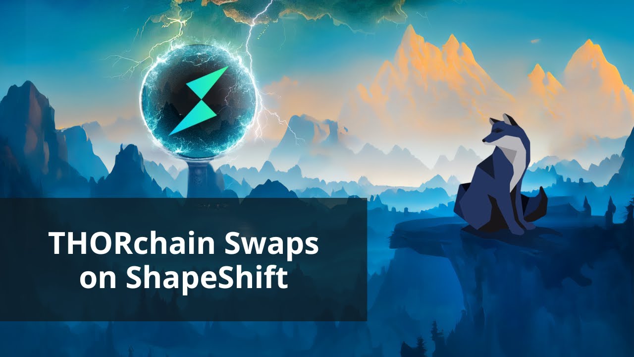 THORchain on the ShapeShift App!