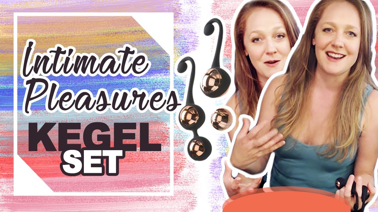 Kegel Exercises For Women | Adam and Eve Intimate Pleasures Kegel Set Review