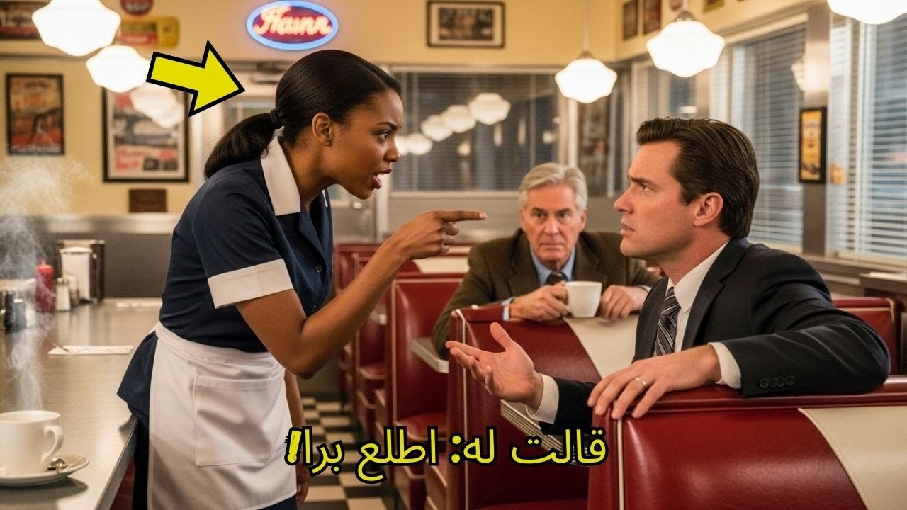 ظن أنه فوق القانون… نادلة سمراء قالت “اخرج” فهبطت مروحية قلبت القصة بالكامل!