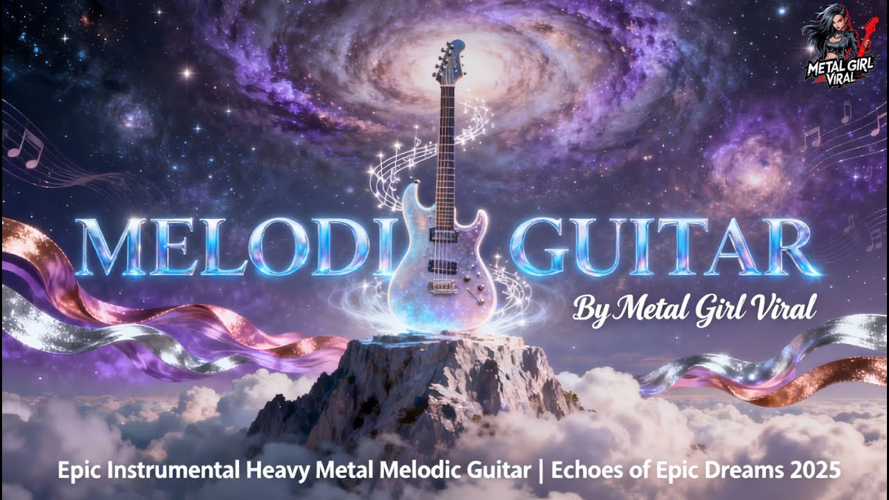 🎸 Epic Instrumental Heavy Metal Melodic Guitar | Echoes of Epic Dreams 2025