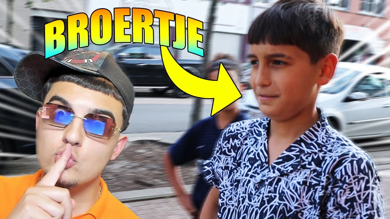 24 UUR LANG BROERTJE STALKEN! #GhettoVlogs2