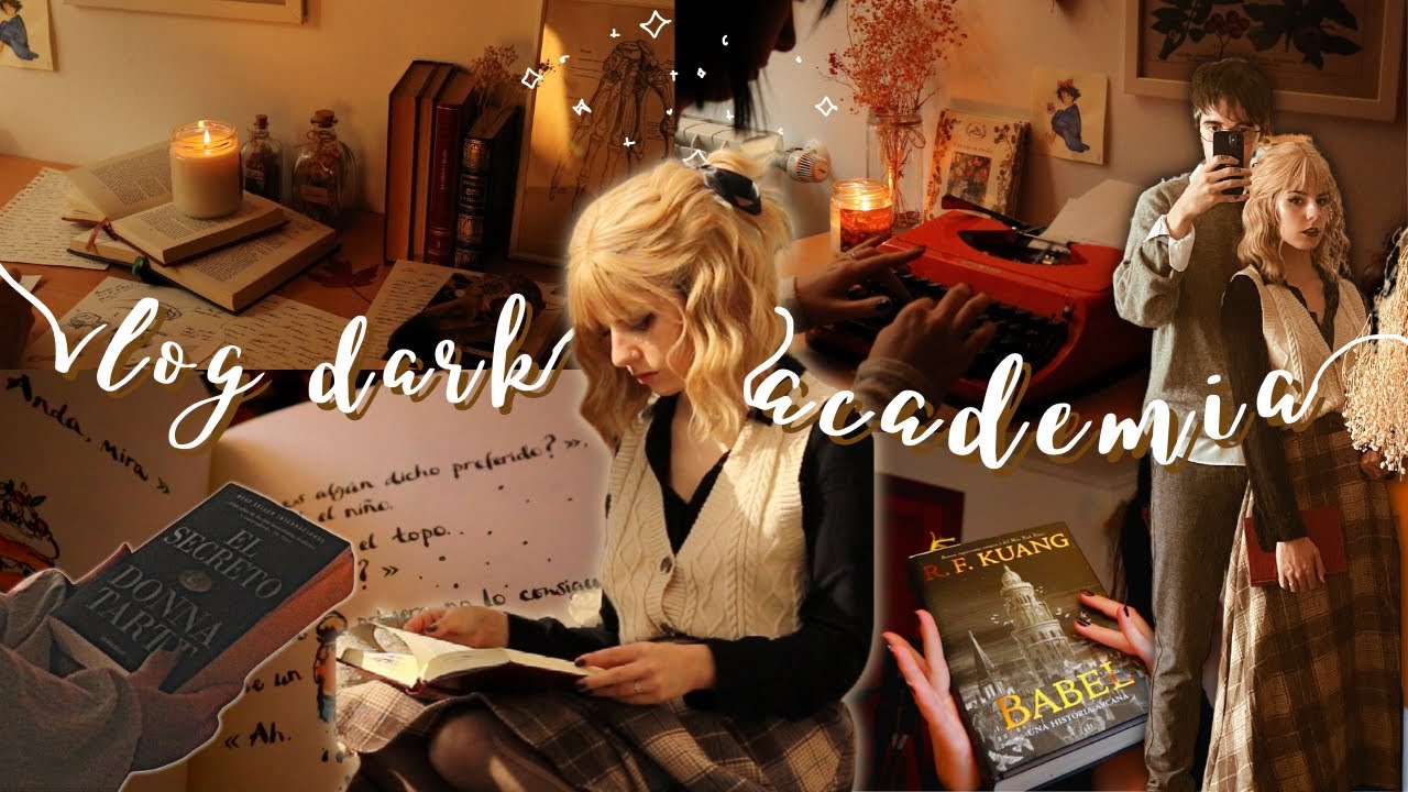 vlog dark academia 🕯️☕museos, cosplay El secreto, escritura