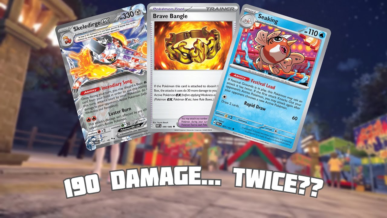 SEAKING With Brave Bangle Is BROKEN! New Rogue Deck In PTCGL