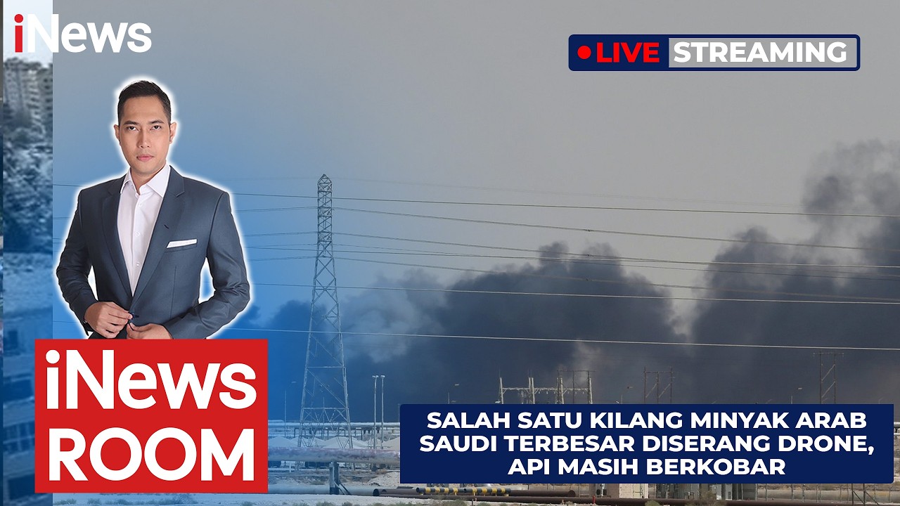 🔴LIVE | Salah Satu Kilang Minyak Arab Saudi Terbesar Diserang Drone,Api Masih Berkobar  | 05/03