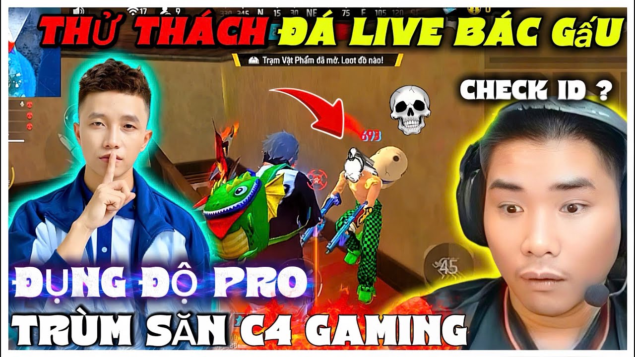 Trùm Móc Lốp Đá Live Bác Gấu Đụng Độ CóLợi Ông Trùm Săn C4 ''Bất Ngờ Bị Check ID'' Và Cái Kết !!!