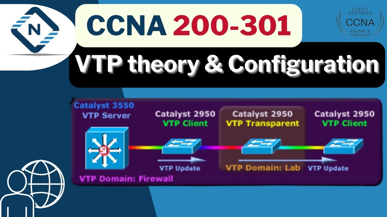 Free CCNA (NEW) | VTP theory and Configuration | Day 23 | CCNA 200-301 Complete Course