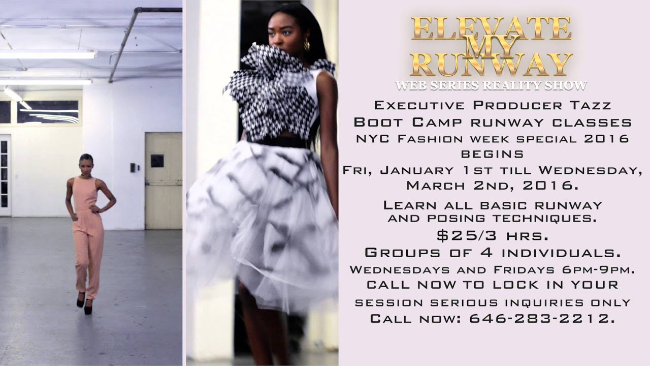 Elevate My Runway Boot Camp Runway Training