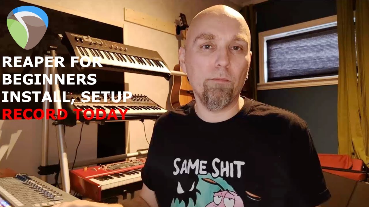 REAPER for beginners: Install, Setup and Record Today