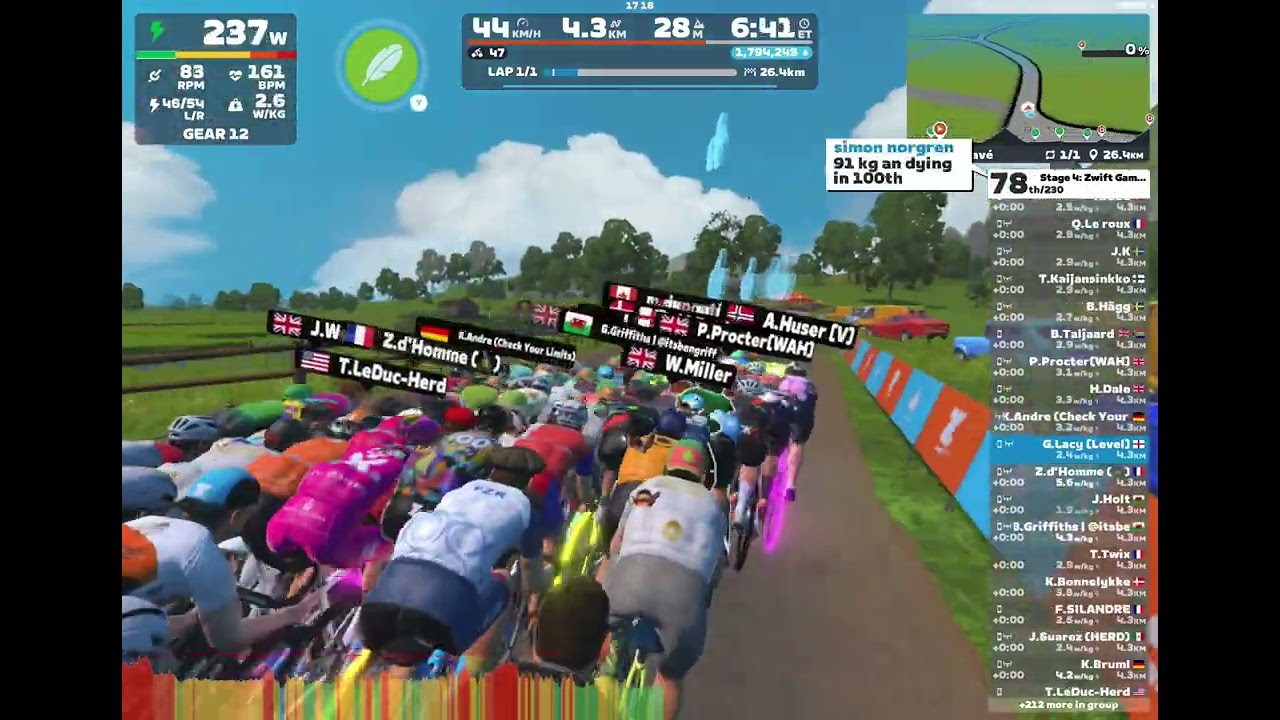 Zwift - Race: Stage 4: Zwift Games: Peaky Pave (C)