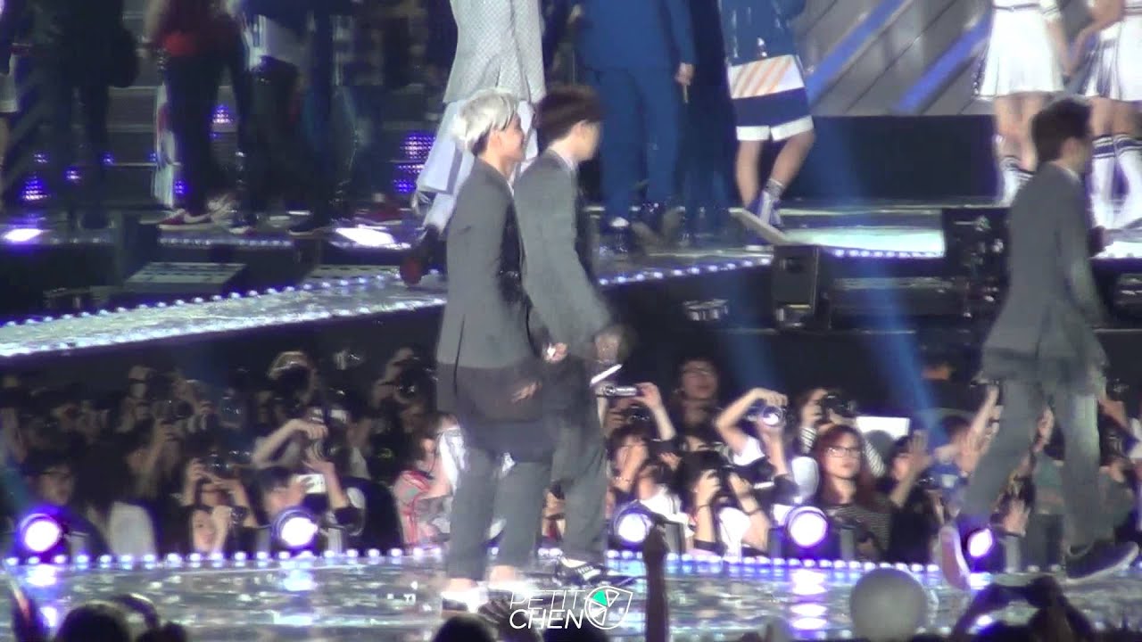 140607 Dream Concert Ending Stage EXO-K (focus KAI)