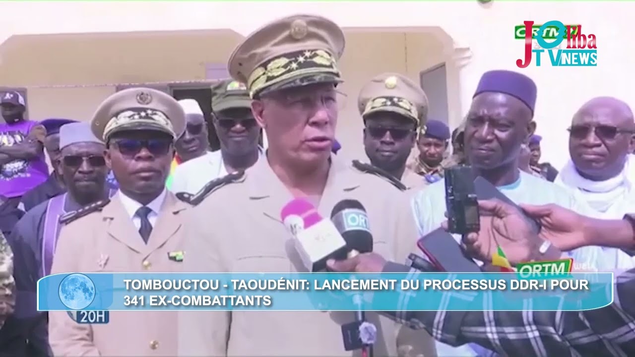 Tombouctou-Taoudenit : lancement du processus DDR-I pour 341 ex-combattants