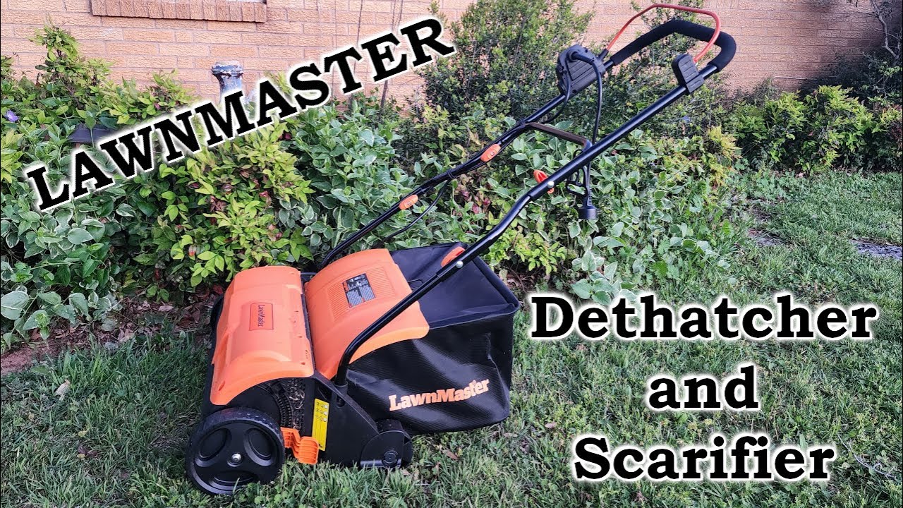 Review of the LawnMaster Electric Dethatcher and Scarifier