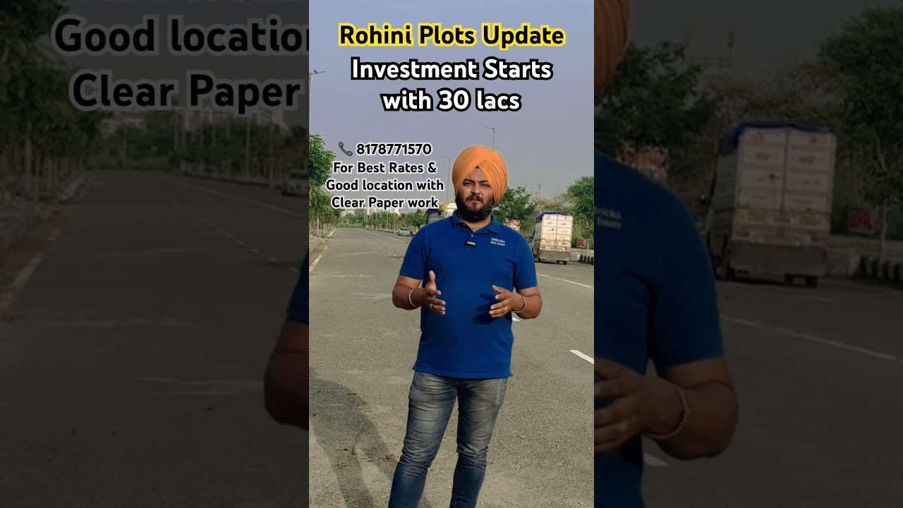 DDA Plots Rohini #rohini #rohiniproperty #dda #property #plots @plotseries @PlotTwistHub