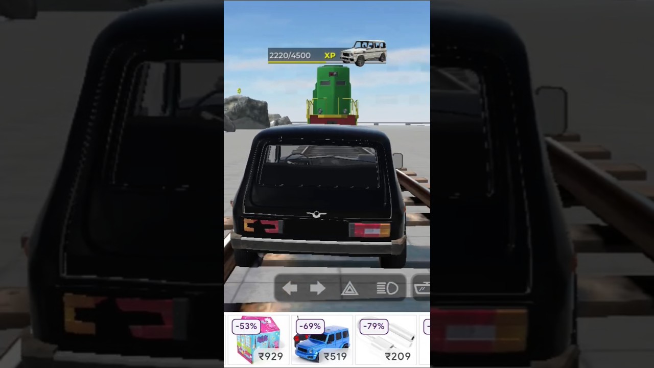 Beam drive crashes original 3d  train crash 