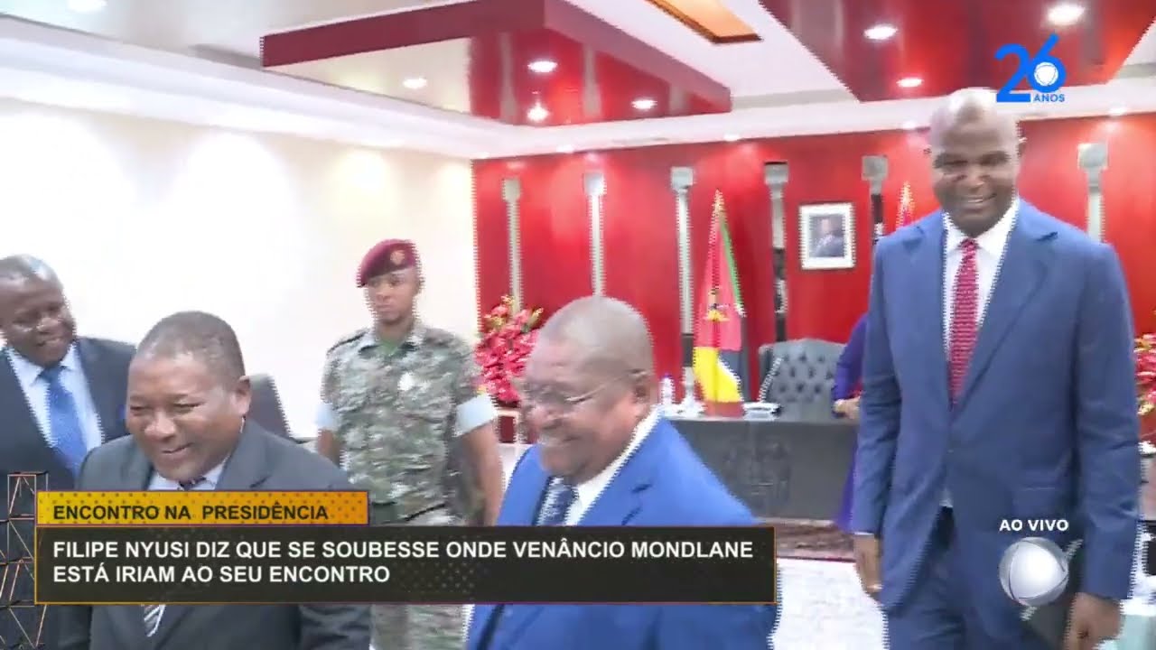 Agora: Encontro do Presidente da República com os Candidatos Presidenciais - Mondlane não compareceu