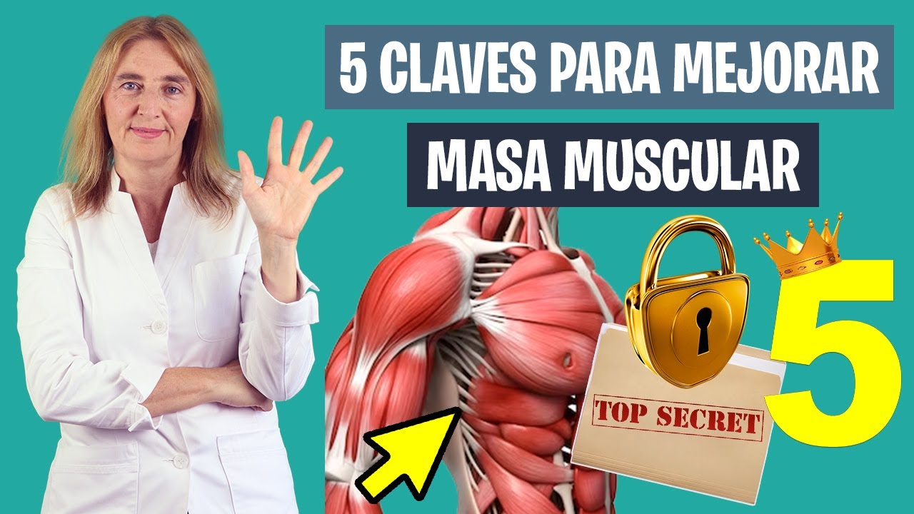 5 CONSEJOS para AUMENTAR la MASA MUSCULAR | Lo mejor para la masa muscular | Nutrición deportiva