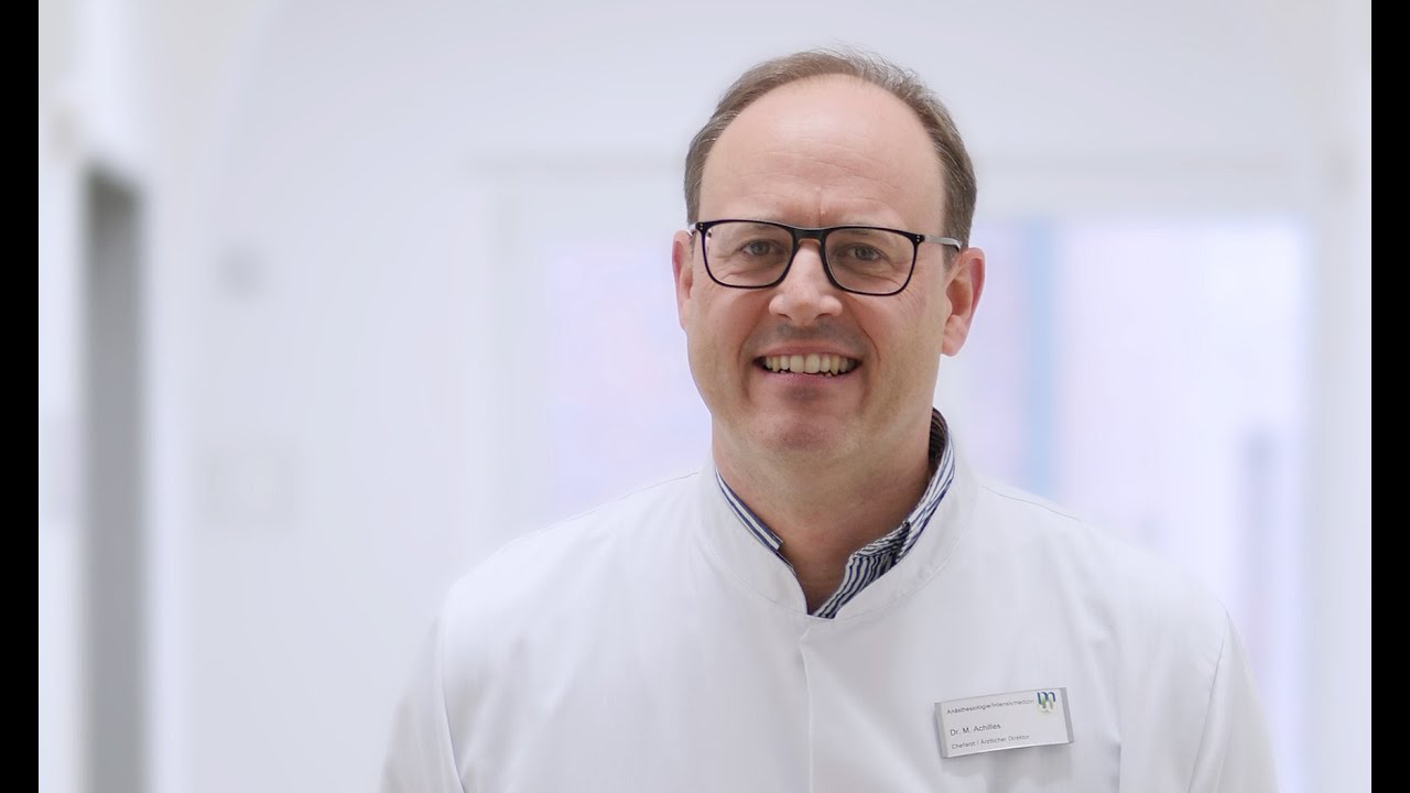 &bdquo;Narkose - Risiko oder Routine?&ldquo; mit Dr. med. Marc Achilles, Chefarzt der An&auml;sthesiologie