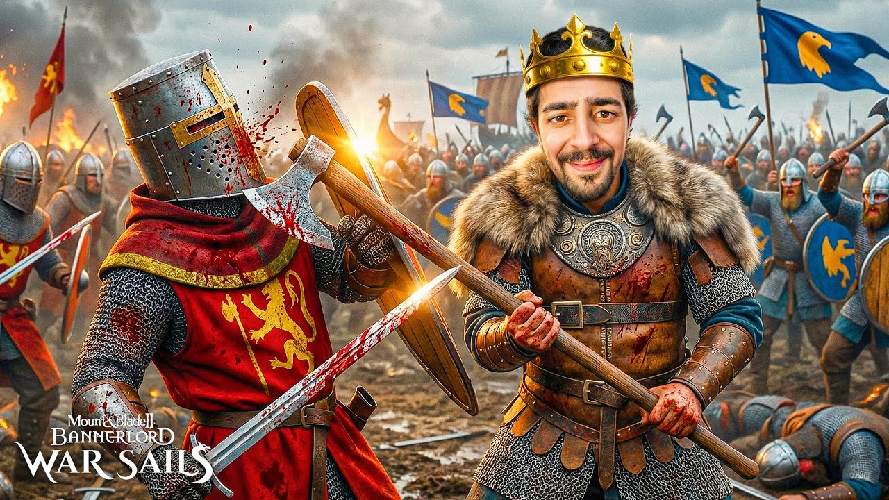 شهر های والاندیا رو تصرف کردیم ! ( فرمانده هاشون خیانت کردند ) 🔥👑 | Bannerlord - War Sails