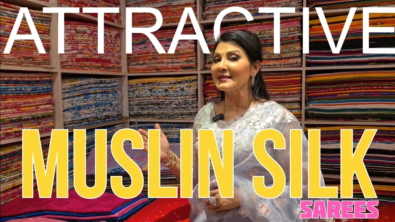 Drape Yourself with Our Exclusive Collection of Maslin Silk Sarees !!