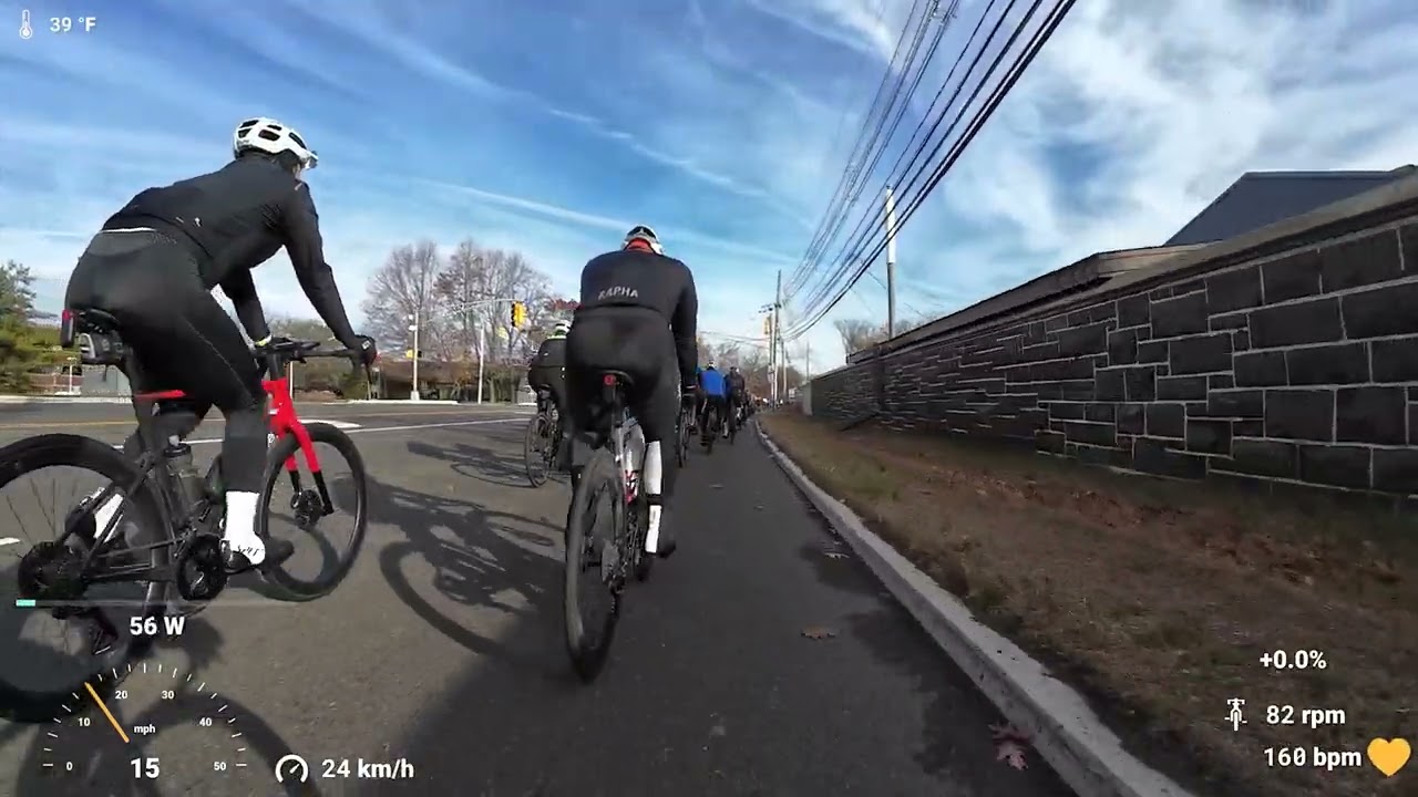 Strictly Bicycles 2025 Thanksgiving Ride - 400 Cyclists - Beginning & Piermont - November 27th, 2025
