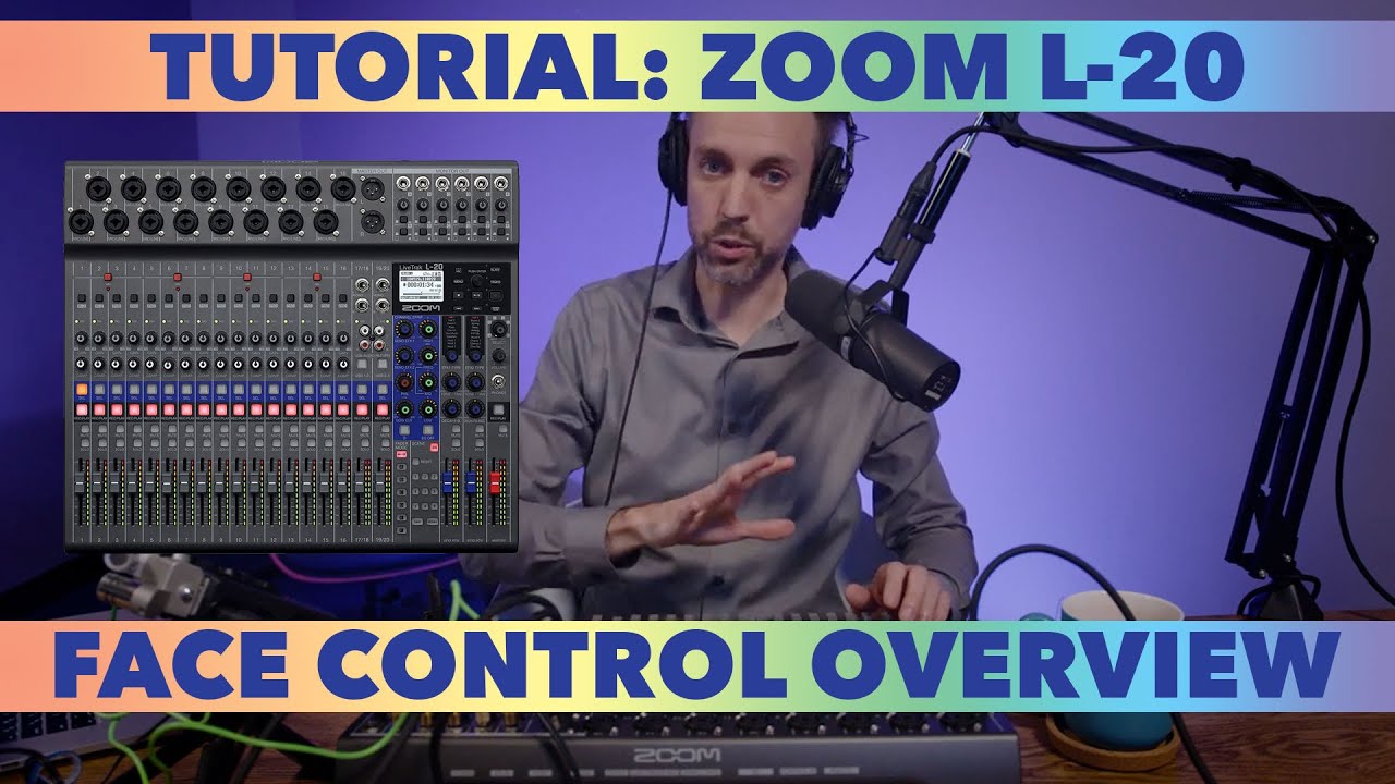 Учебное пособие: Обзор функции управления лицом Zoom L-20