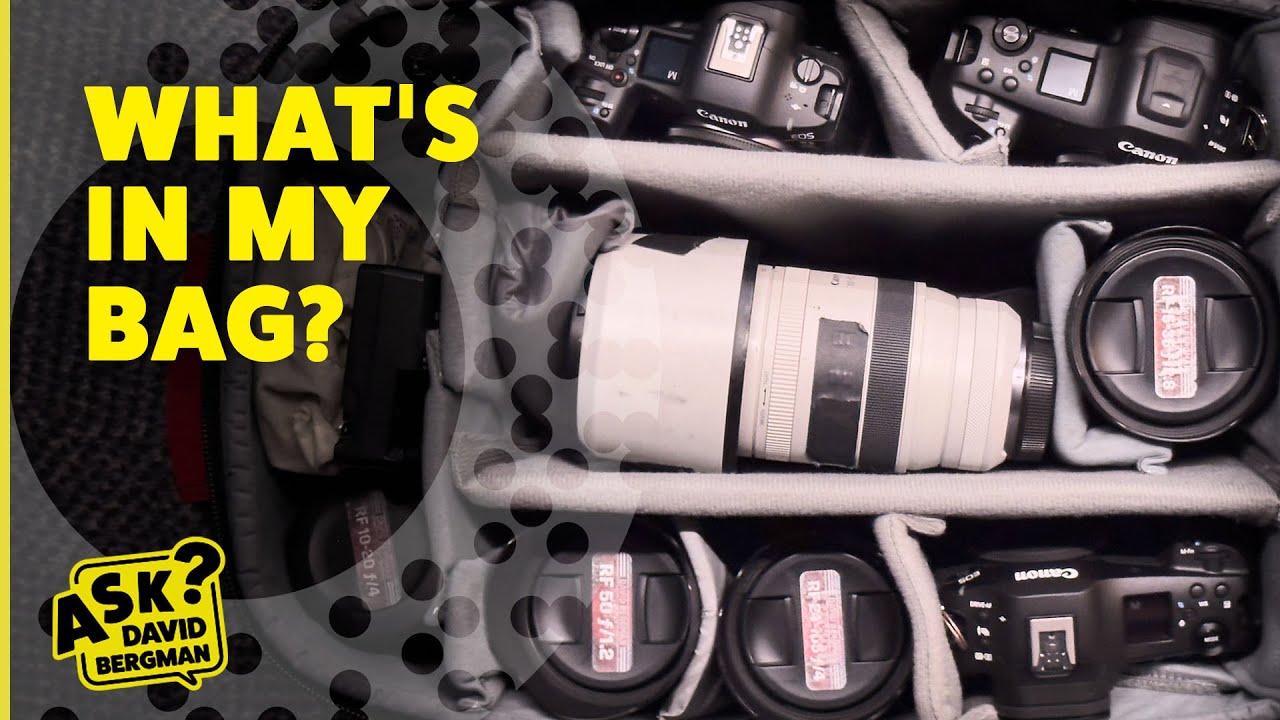What's In My Bag? | Ask David Bergman