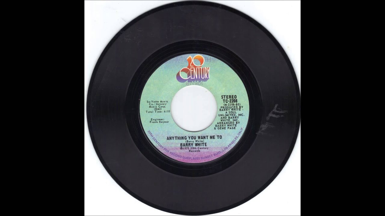 1975 Barry White - Anything You Want Me To (Instrumental)