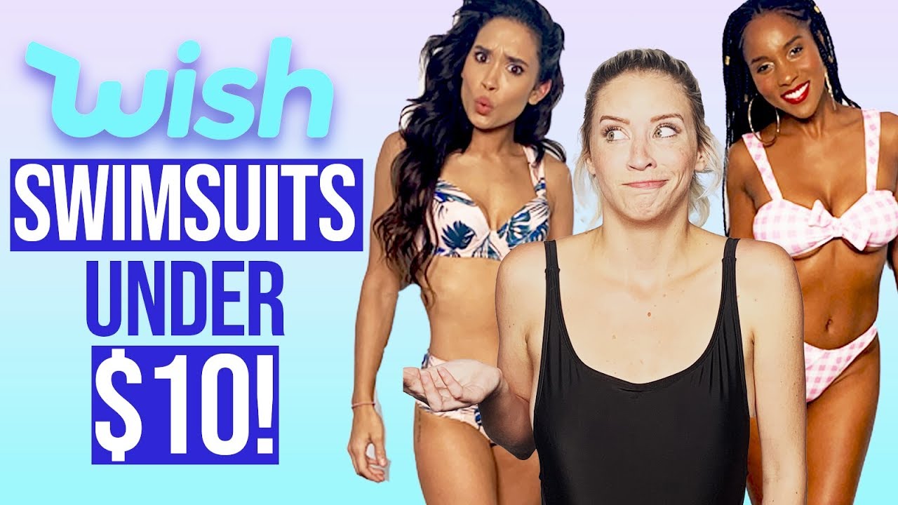Trying Cheap Swimsuits from Wish - Under $10!!