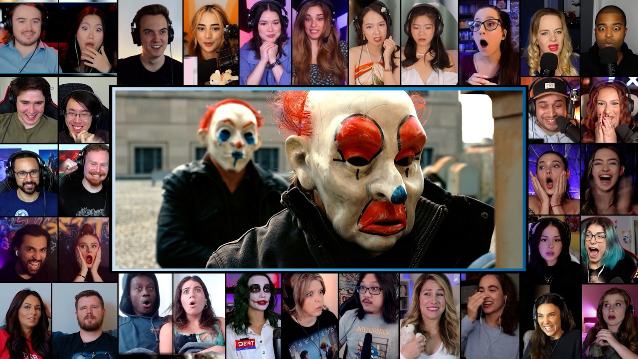 Bank Heist (Joker) | The Dark Knight (2008) Reaction Mashup
