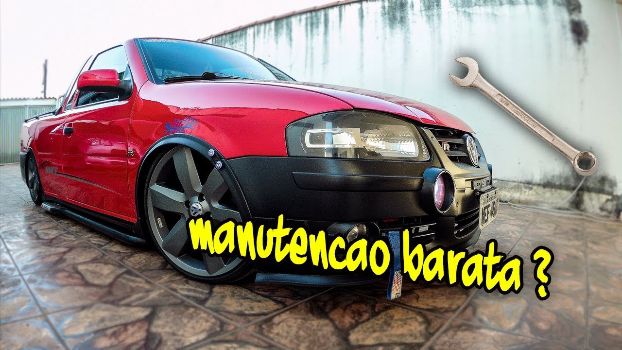 &Eacute; CARO A MANUTEN&Ccedil;&Atilde;O DE UMA SAVEIRO 1.6? VLOG