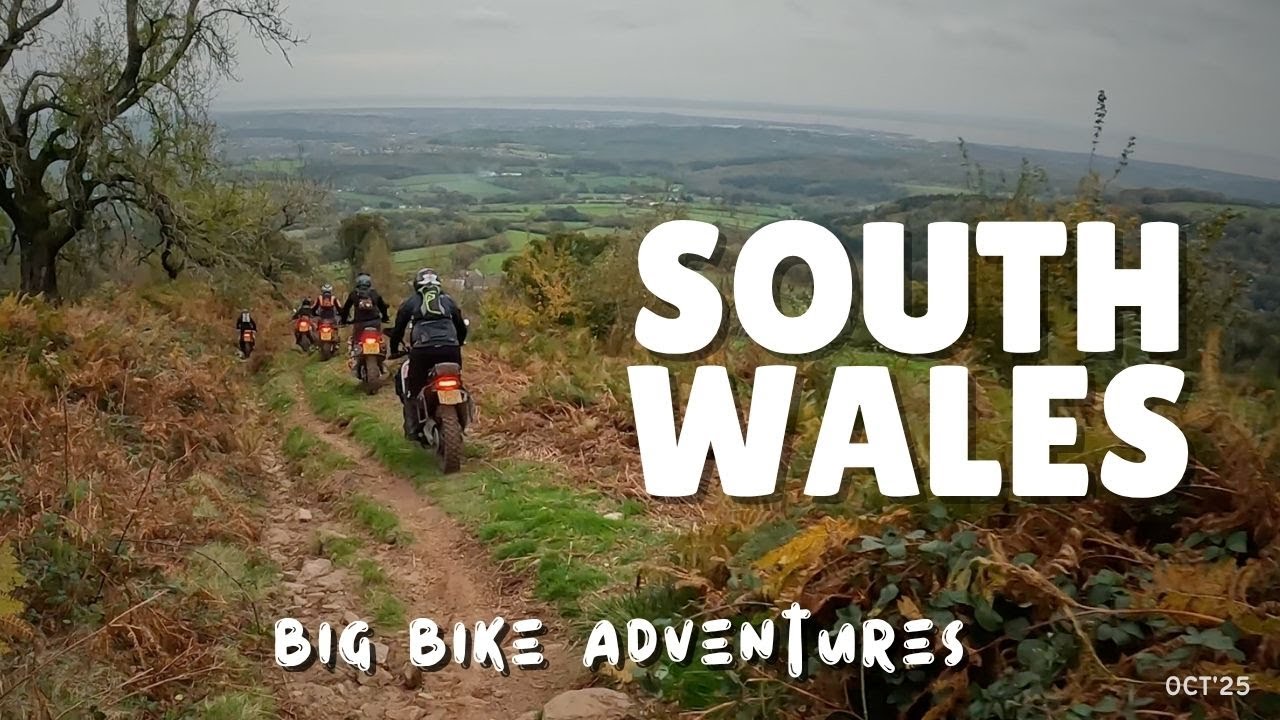 South Wales on big bikes - feat. Angel Steps