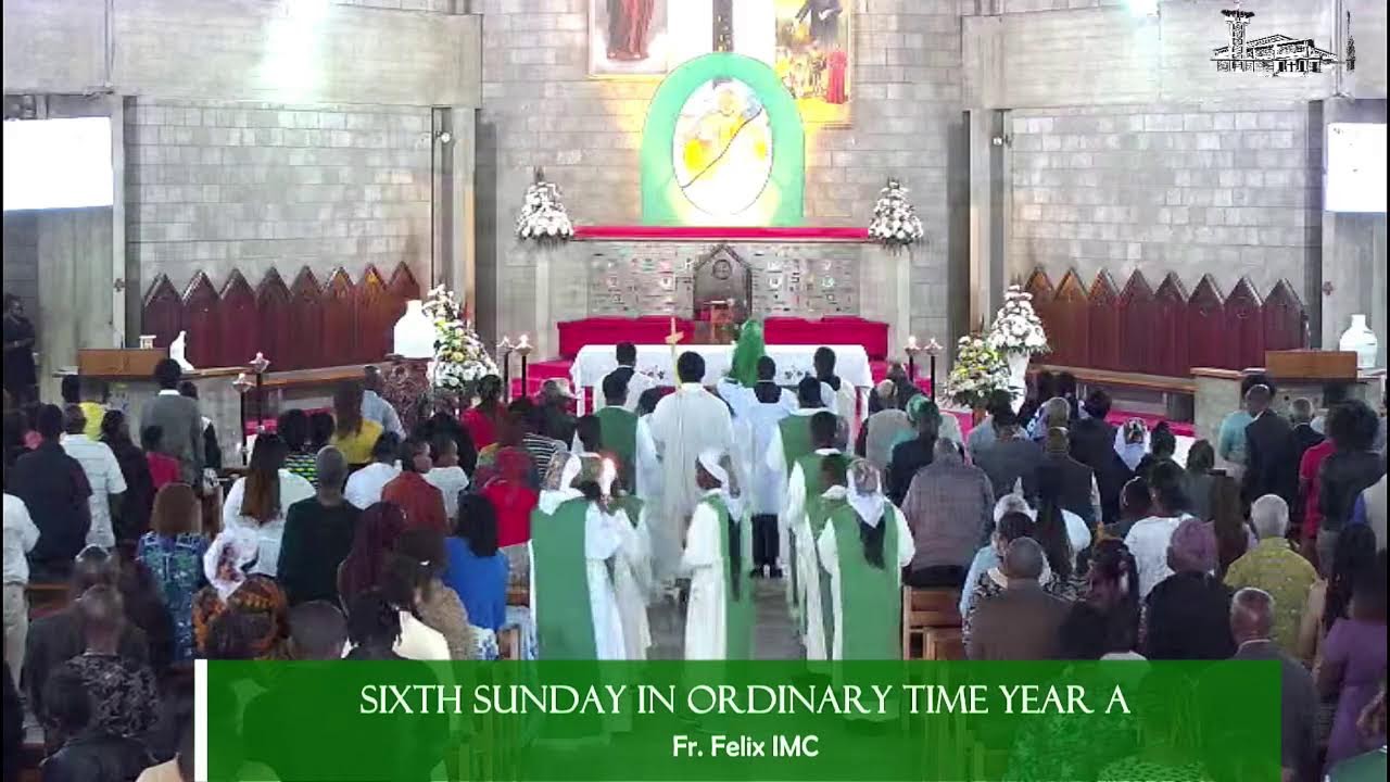 Consolata Shrine Live  15/02/2026  9:00 AM,  6th Sunday in Ordinary Time Year A