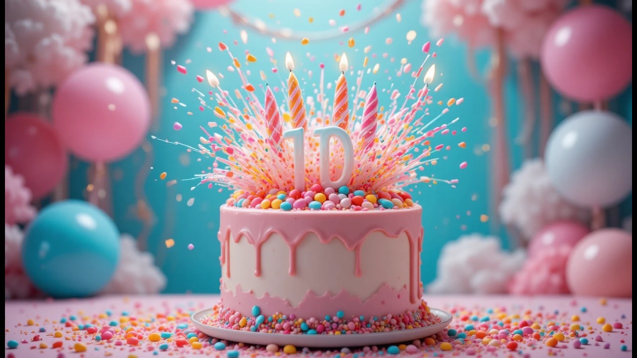 #happybirthday  Birthday to You Song Shining Birthday Song#lifeisbutadream #birthdaymusic