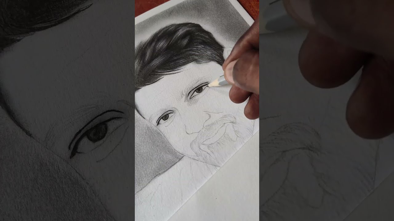 How to shade eye realistically.... || Tamil