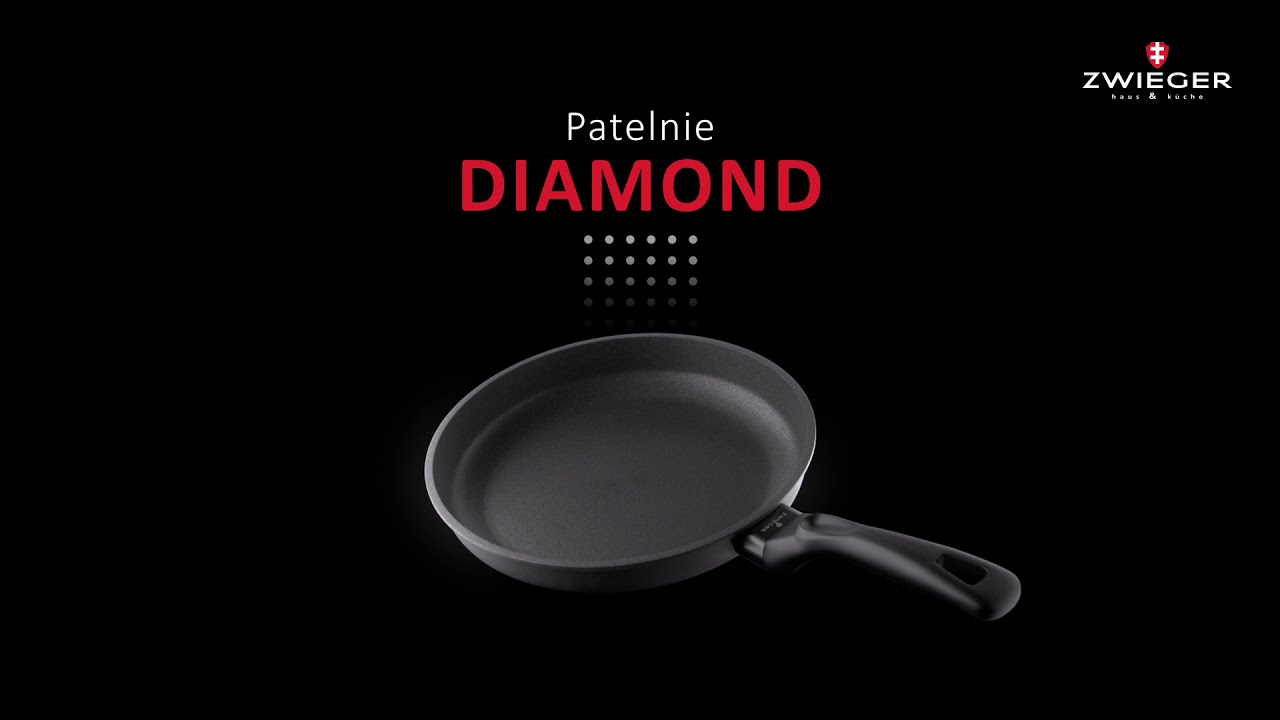 ZWIEGER prezentuje: patelnie DIAMOND