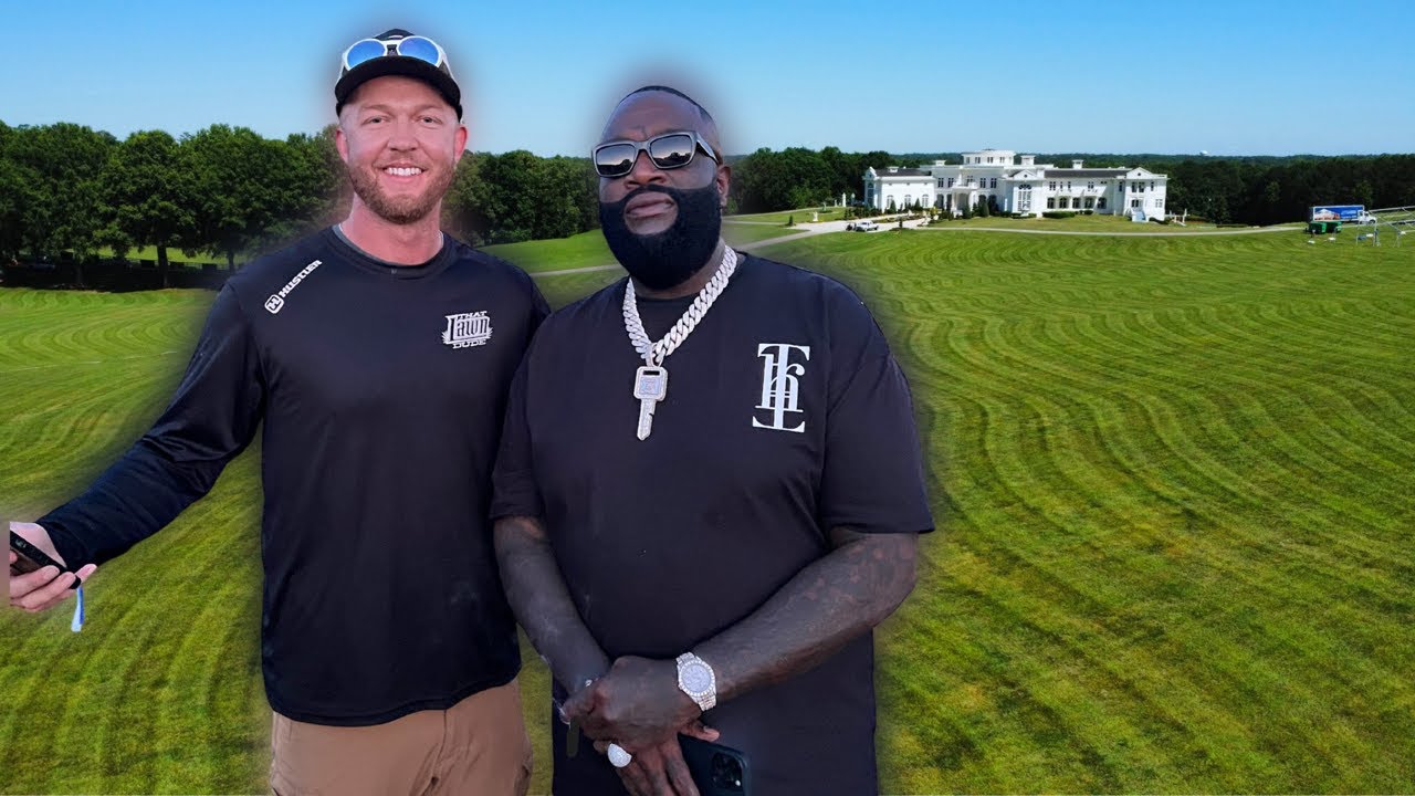 Mowing RICK ROSS' lawn at THE PROMISE LAND (Full Series)