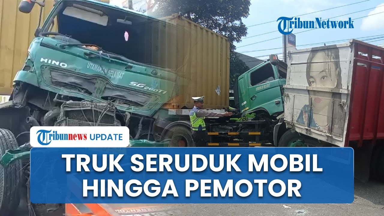 Kecelakaan Beruntun 9 Kendaraan di Bawen Semarang, Truk Seruduk Mobil hingga Motor saat Turunan